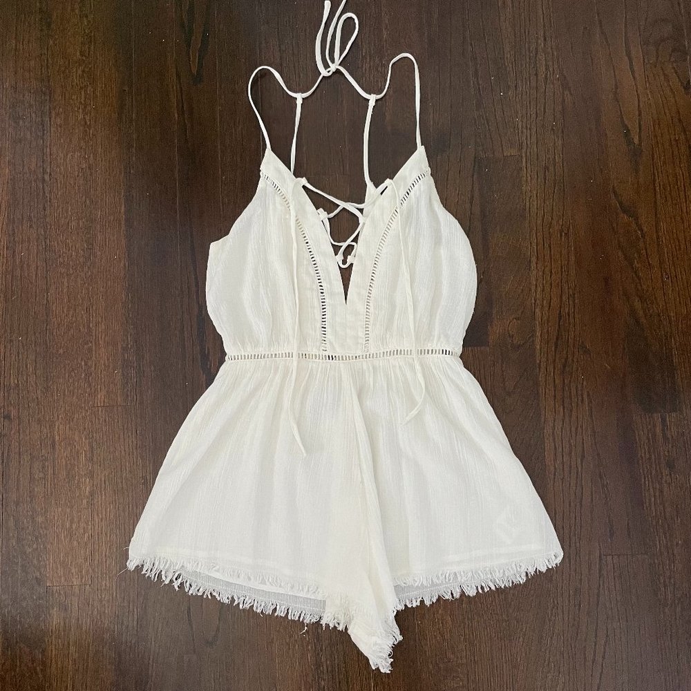 Tobi White Romper